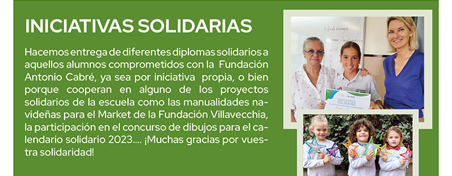 Iniciativas solidarias
